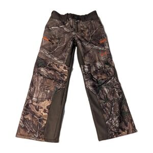 Under Armour Boys Youth Ayton Storm ColdGear Camo Hunting Pants Realtree Size L